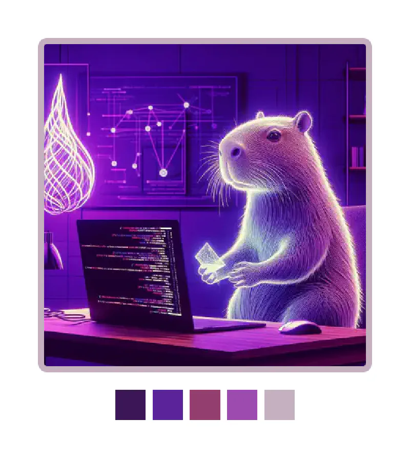 Capybara Coding in Elixir, Light Mode